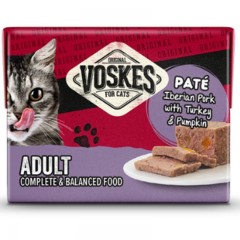 VOSKES Adult Pasztet z iberyjską wieprzowiną 85g