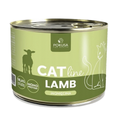 POKUSA CatLine karma mokra dla kotów dorosłych - jagnięcina