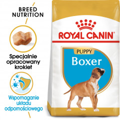 ROYAL CANIN BHN Boxer Bokser Puppy 12kg PROMO Uszkodzenie