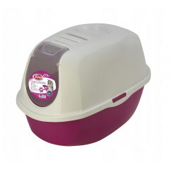 PET NOVA Cat Life Eco Toaleta dla kota 54cm - różowa