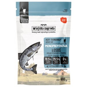 WIEJSKA ZAGRODA KOT Monobiałkowa Łosoś
