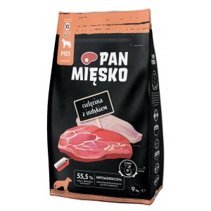 PAN MIĘSKO Wieprzowina z dzikiem - rozmiar chrupek M