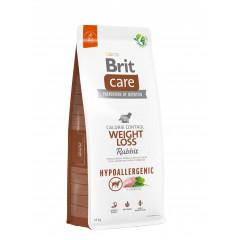 BRIT CARE Dog Hypoallergenic Weight Loss 3kg PROMO 2 Uszkodzenie ubytek