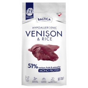 BALTICA NUTRACEUTIC Hypoallergenic Venison and Rice M