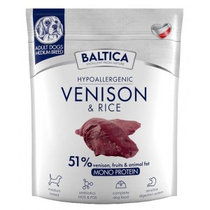 BALTICA NUTRACEUTIC Hypoallergenic Venison and Rice M