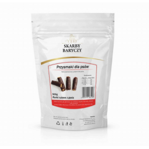 Skarby Baryczy rurki ryżowe z gęsią 500g