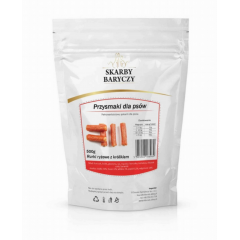 Skarby Baryczy rurki ryżowe z królikiem 500g