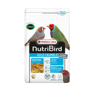 VERSELE-LAGA NutriBird Gold Crumble Tropical Finches - suchy pokarm jajeczny dla ptaków tropikalnych