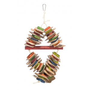 TRIXIE Zabawka drewniana z tekturą 18 × 35cm