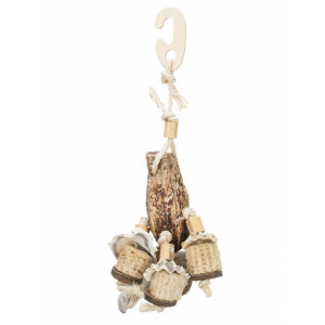 TRIXIE Zabawka naturalna dla ptaków 26cm