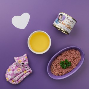 FAMILY FIRST Puszka dla kota Danie z Królikiem 200g