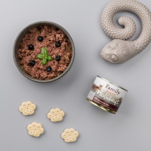 FAMILY FIRST Puszka dla psa Jagnięcina/gęś/jabłko 200g