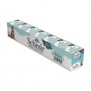 SCHESIR Kitten Care mokra karma dla kociąt tuńczyk z aloesem 85g