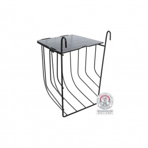 TRIXIE Paśnik wiszący dla królika/gryzoni 13 × 18 × 12cm - czarny