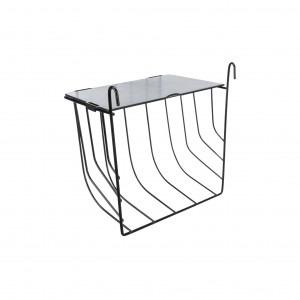 TRIXIE Paśnik wiszący dla królika/gryzoni 20× 18 × 12cm - czarny