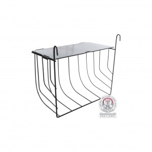 TRIXIE Paśnik wiszący dla królika/gryzoni 25 × 18 × 12cm - czarny