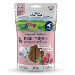 BALTICA PRZYSMAKI REGIONÓW mięsne paski jagnięcina z malinami 90g