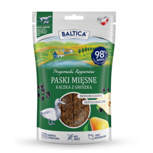 BALTICA PRZYSMAKI REGIONÓW mięsne paski kaczka z gruszką 90g