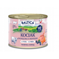 BALTICA PRZYSMAKI REGIONÓW Kociak Jagnięcina z indykiem 185g