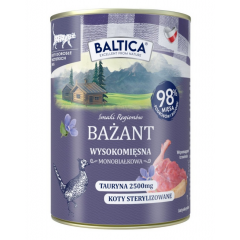 BALTICA SMAKI REGIONÓW Kot dorosły Bażant 400g