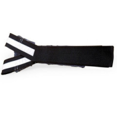 JULIUS-K9 akcesoria Pas do szelek - Czarny