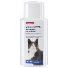 BEAPHAR Vermicom Shampoo Cat szampon przeciwpchłowy 200 ml