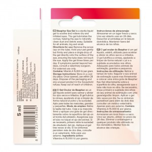 BEAPHAR Eye Gel żel z witaminą A do oczu pies kot 5ml