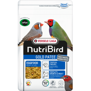 VERSELE-LAGA NutriBird Gold Patee Tropical Finches - pokarm jajeczny dla tropikalnych łuszczaków 1kg