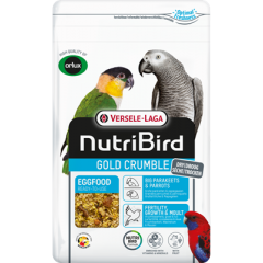 VERSELE-LAGA NutriBird Gold Crumble Big Parakeets and Parrots - suchy pokarm jajeczny dla papug 800g