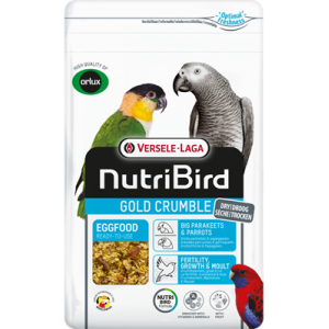 VERSELE-LAGA NutriBird Gold Crumble Big Parakeets and Parrots - suchy pokarm jajeczny dla papug 800g
