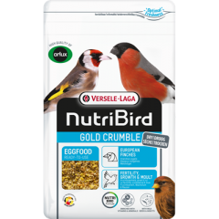 VERSELE-LAGA NutriBird Gold Crumble European Finches suchy pokarm jajeczny dla europejskich łuszczaków 800g