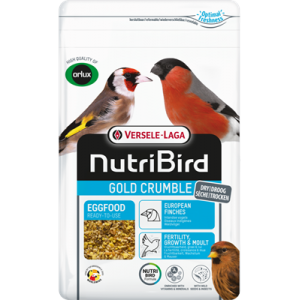 VERSELE-LAGA NutriBird Gold Crumble European Finches suchy pokarm jajeczny dla europejskich łuszczaków 800g