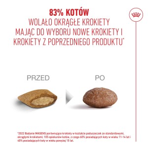 ROYAL CANIN Ageing 15+ karma sucha dla kotów dojrzałych po 15 roku życia