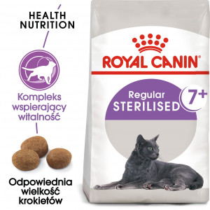 ROYAL CANIN Sterilised +7 karma sucha dla kotów dorosłych od 7 do 12 roku życia, sterylizowanych