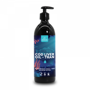 POKUSA Cod Liver Oil - Olej z wątroby dorsza dla psów i kotów