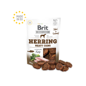 BRIT JERKY Herring Meaty Coins 80g