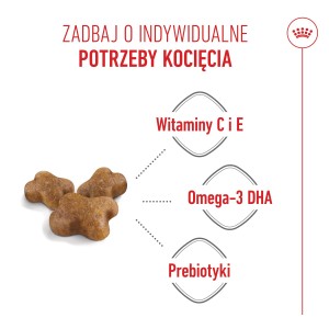ROYAL CANIN Kitten karma sucha dla kociąt od 4 do 12 miesiąca życia