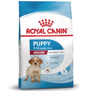 ROYAL CANIN Medium Puppy karma sucha dla szczeniąt ras średnich, od 2 do 12 miesiąca