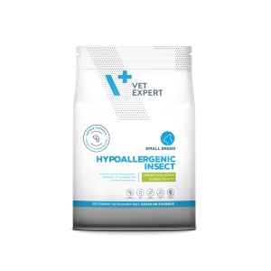 VETEXPERT 4T Vet. Diet Dog Hypoallergenic Insect Small Breed 2kg