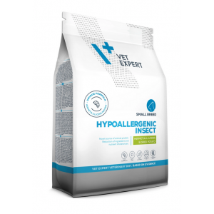 VETEXPERT 4T Vet. Diet Dog Hypoallergenic Insect Small Breed 2kg