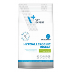 VETEXPERT 4T Vet. Diet Dog Hypoallergenic Insect Small Breed 8kg