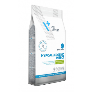 VETEXPERT 4T Vet. Diet Dog Hypoallergenic Insect Small Breed 8kg