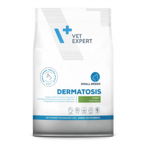 VETEXPERT 4T Vet. Diet Dog Dermatosis Rabbit and Potato Small Breed 2kg