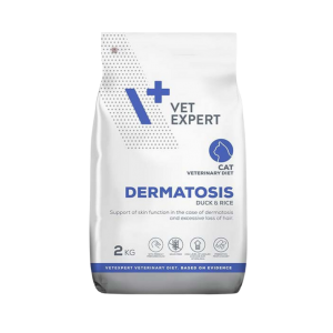 VETEXPERT 4T Vet. Diet Dermatosis Cat 2kg