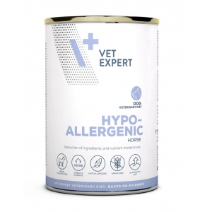VETEXPERT 4T Vet. Diet Hypoallergenic Dog Horse 400g