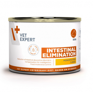 VETEXPERT 4T Vet. Diet Intestinal Elimination Low Fat Dog 200g
