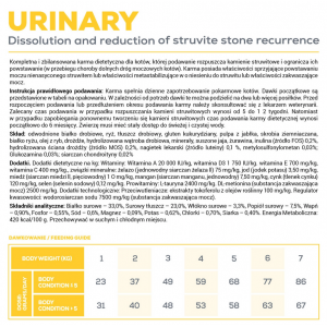VETEXPERT 4T Vet. Diet Urinary Cat 400g