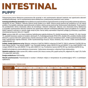 VETEXPERT 4T Vet. Diet Dog Intestinal Puppy 2kg