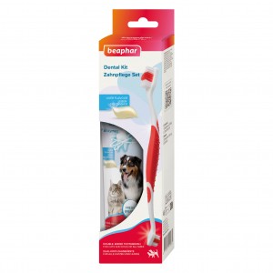 BEAPHAR Combipack Dental Adult pasta o smaku wątróbki plus szczoteczka dla psa kota 100g
