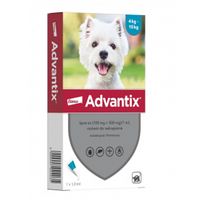 ELANCO Advantix Spot-on 4kg - 10kg